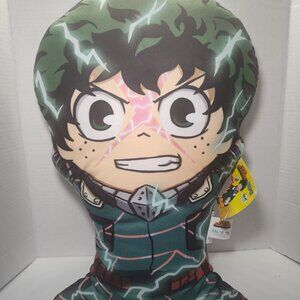 My Hero Academia Izuku Midoriya Deku Pal-O Pillow Plush 19.5” Double-Sided NWT